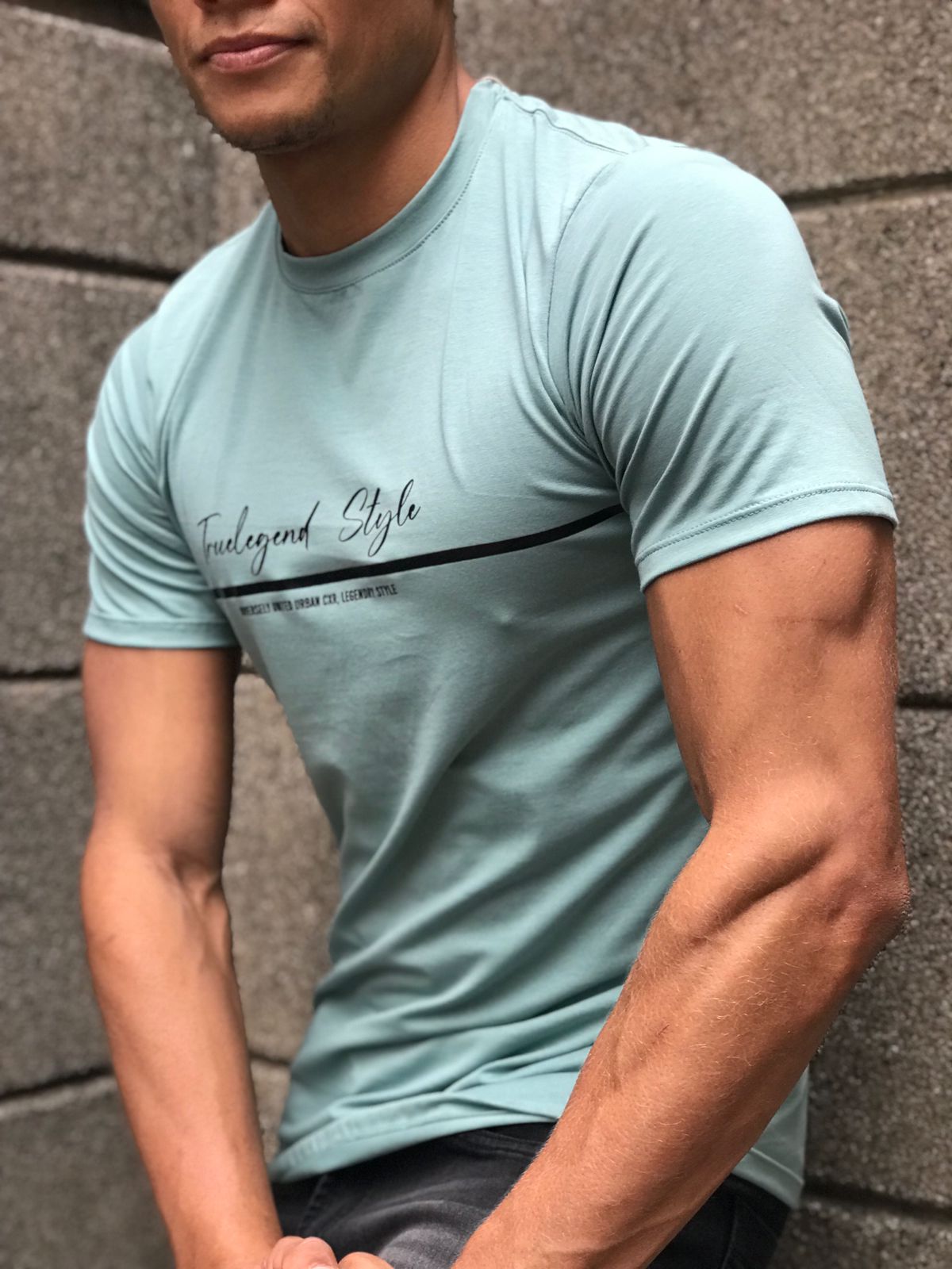 Camiseta CRIXUS  REFERENCIA 294 verde agua