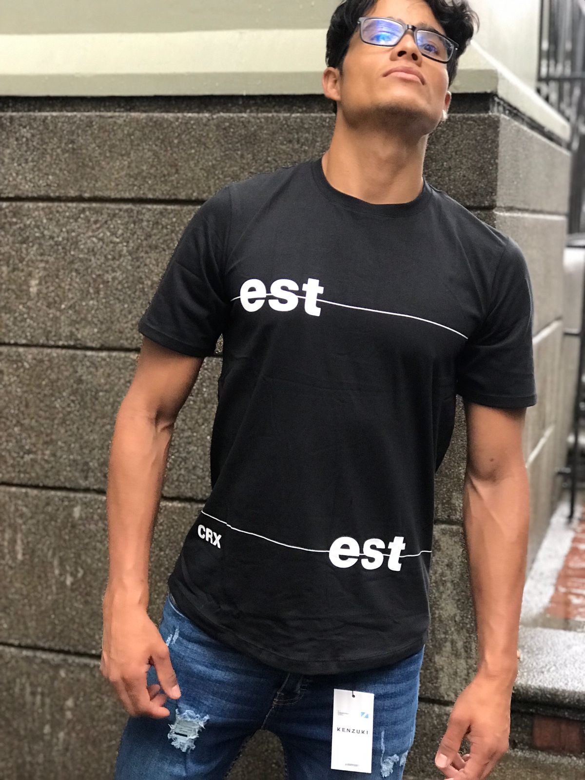 Camiseta CRIXUS REFERENCIA 296 negra