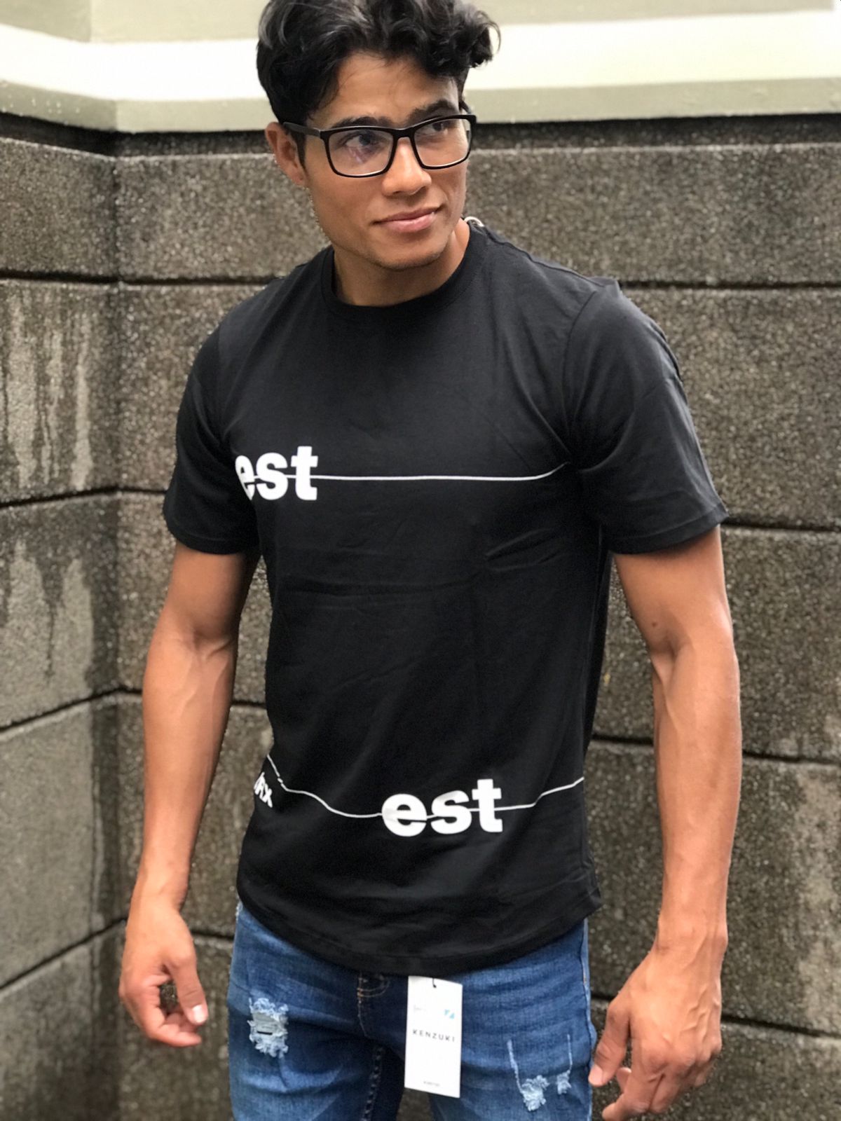 Camiseta CRIXUS REFERENCIA 296 negra