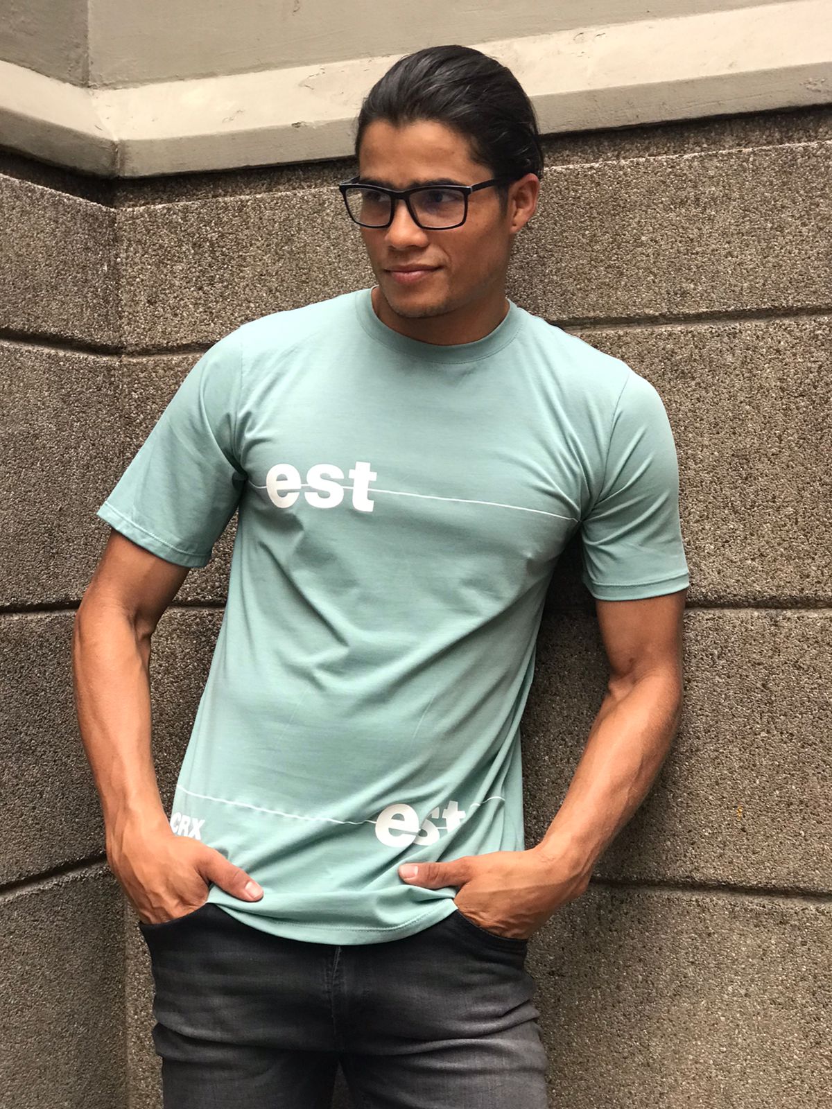 Camiseta CRIXUS REFERENCIA 296 verde ag