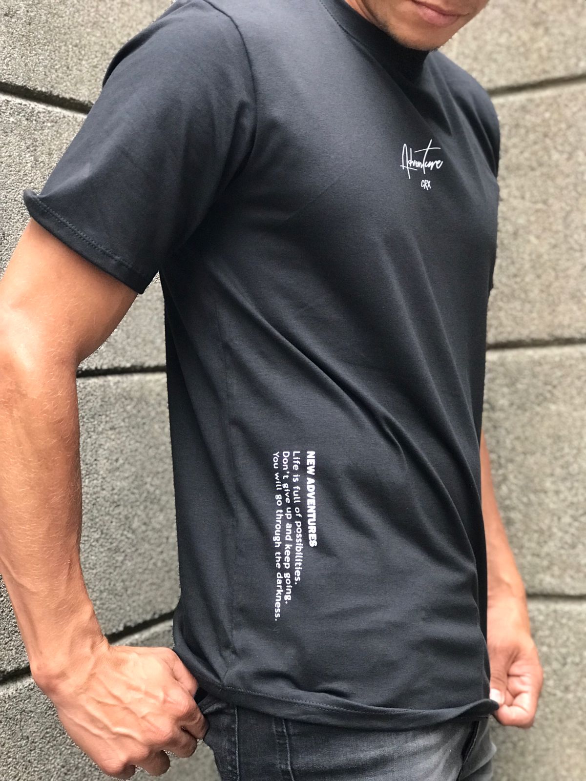 Camiseta CRIXUS REFERENCIA 297 negro