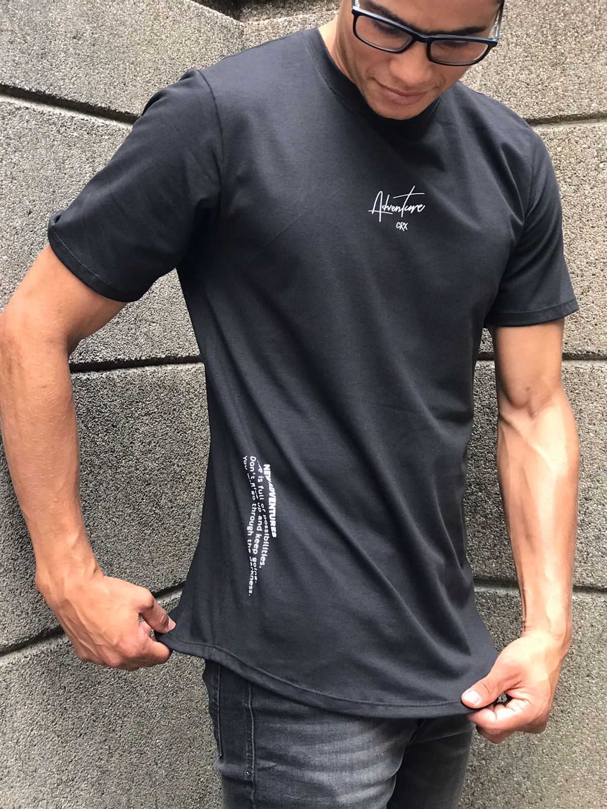 Camiseta CRIXUS REFERENCIA 297 negro