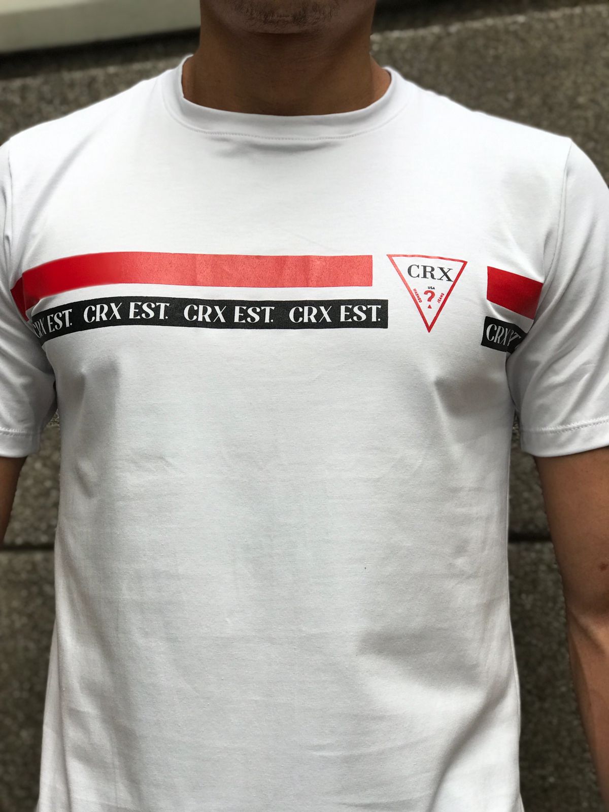 Camiseta CRIXUS REFERENCIA 298 blanco