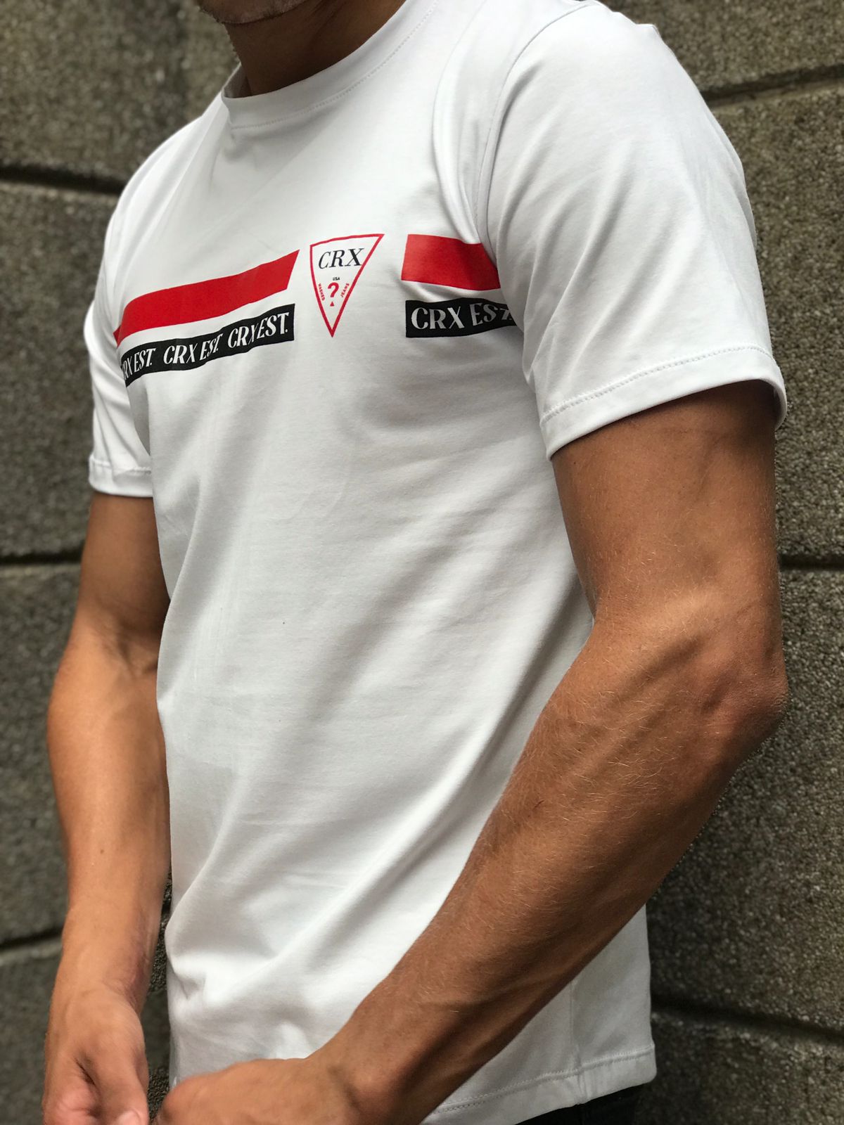 Camiseta CRIXUS REFERENCIA 298 blanco