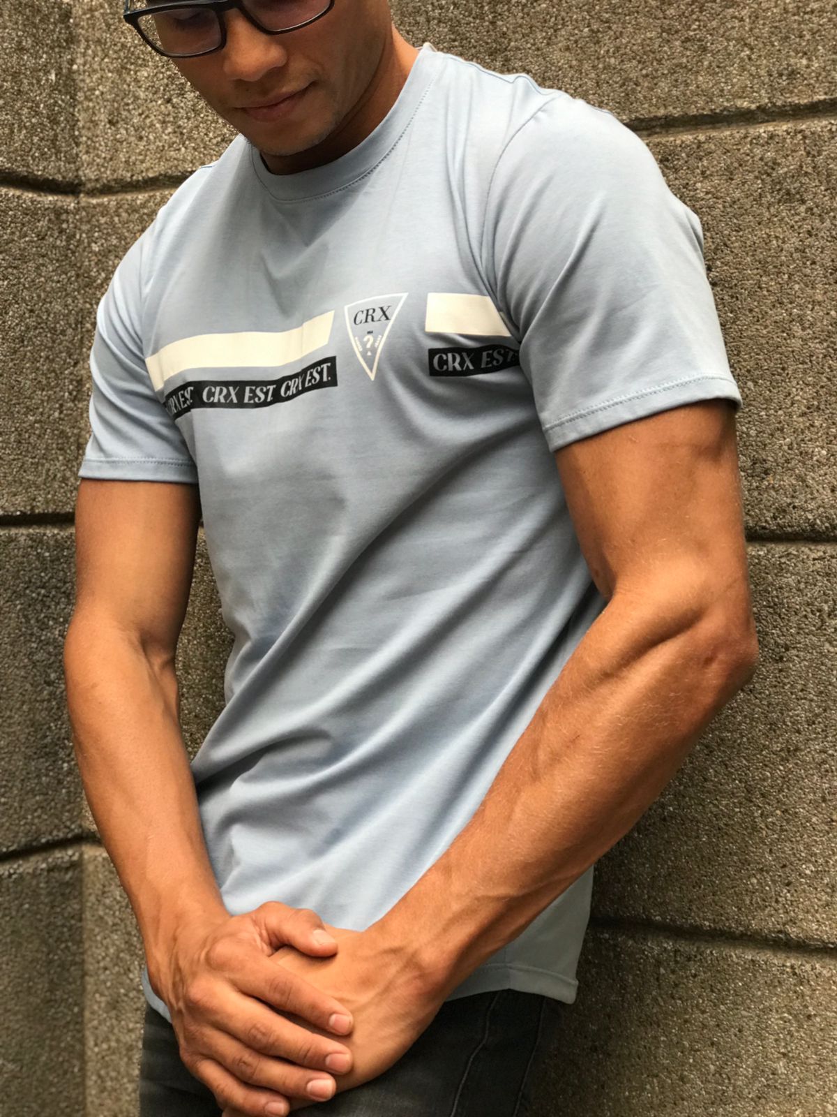 Camiseta CRIXUS REFERENCIA 298 celeste