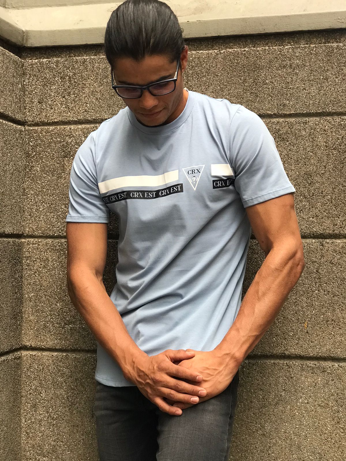 Camiseta CRIXUS REFERENCIA 298 celeste