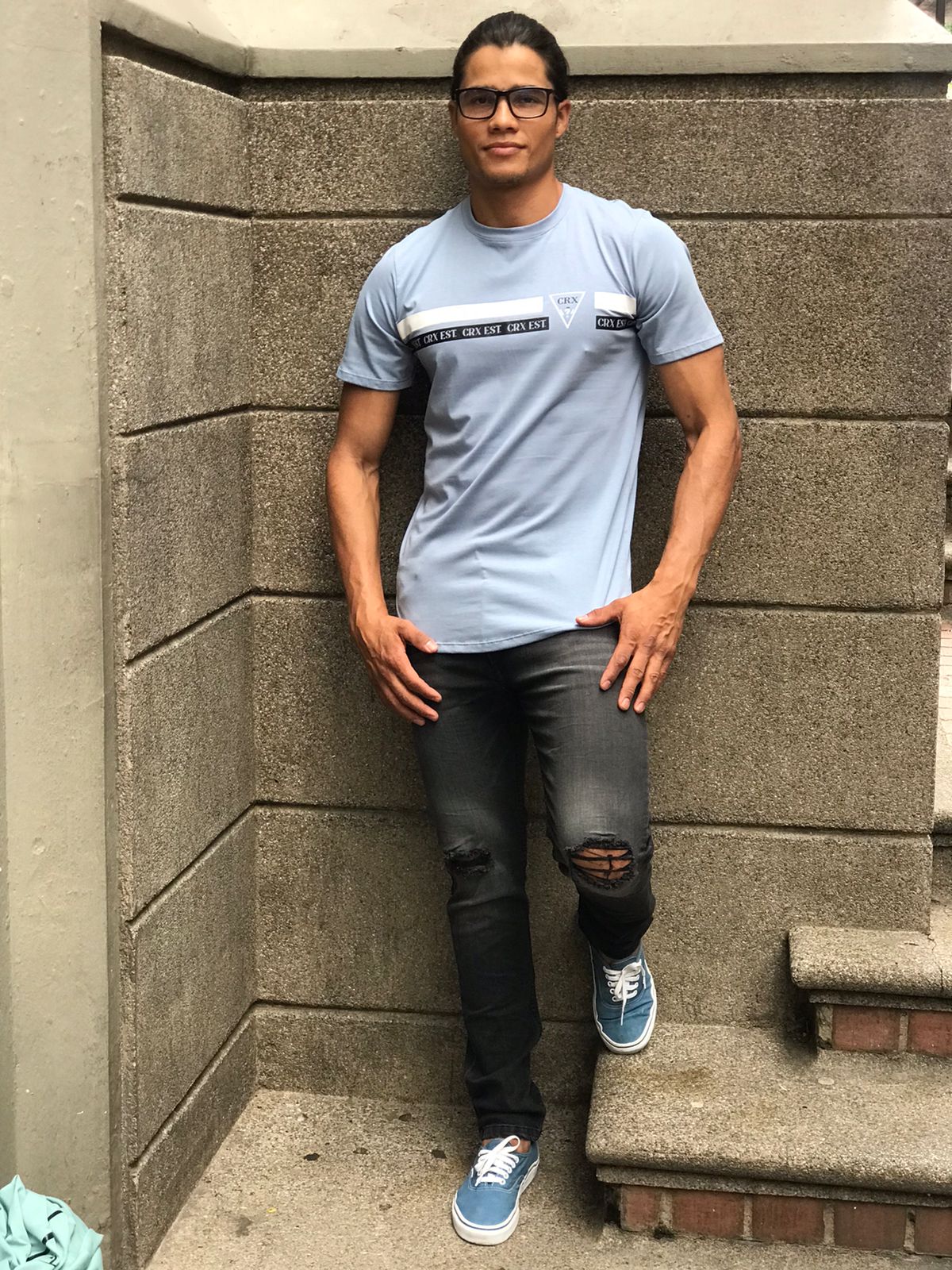 Camiseta CRIXUS REFERENCIA 298 celeste