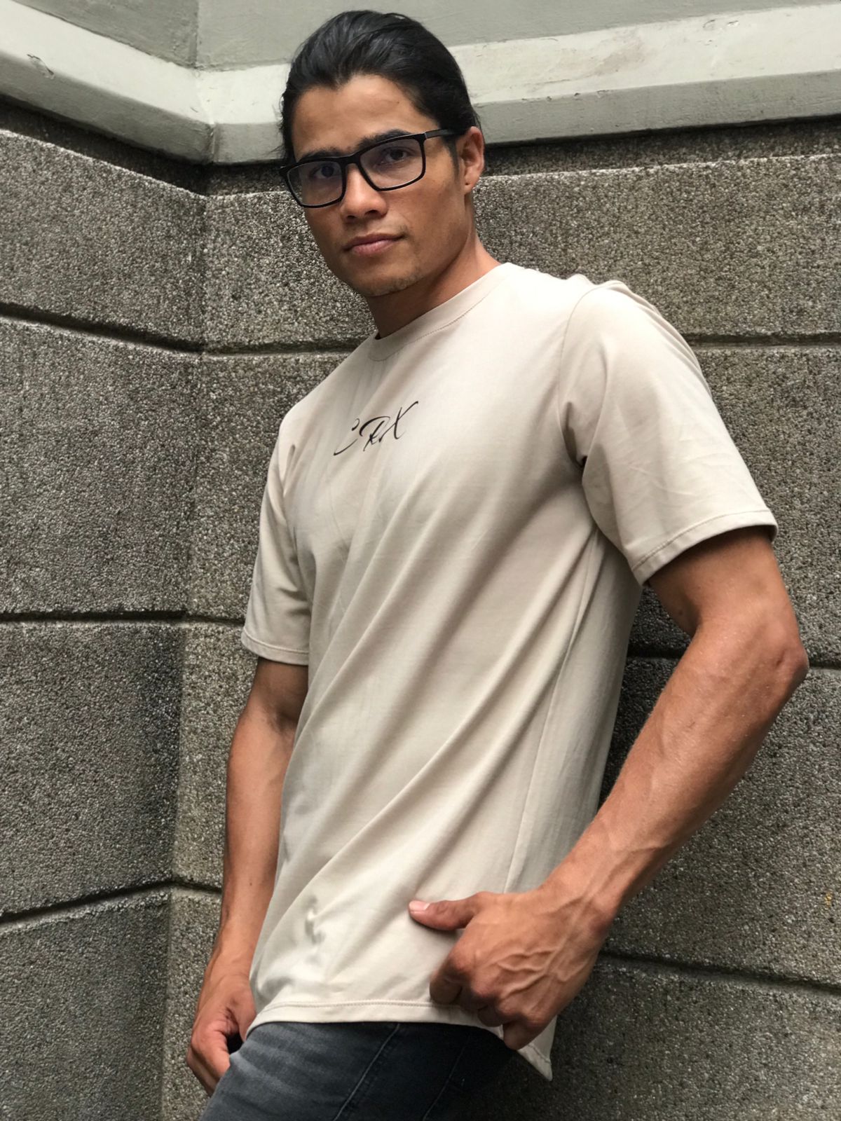 Camiseta CRIXUS REFERENCIA básico kaky