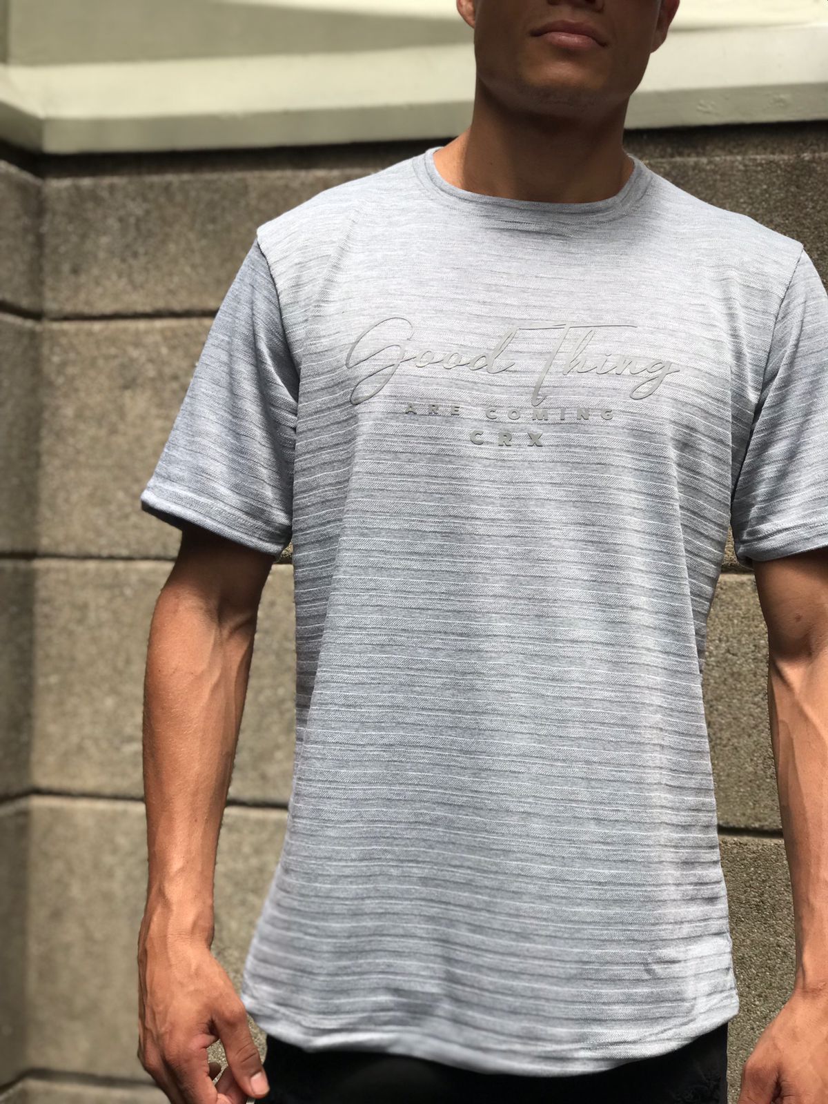 Camisetas CRIXUS pura vida gris 2